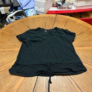 Madewell Black Crew Neck T-Shirt